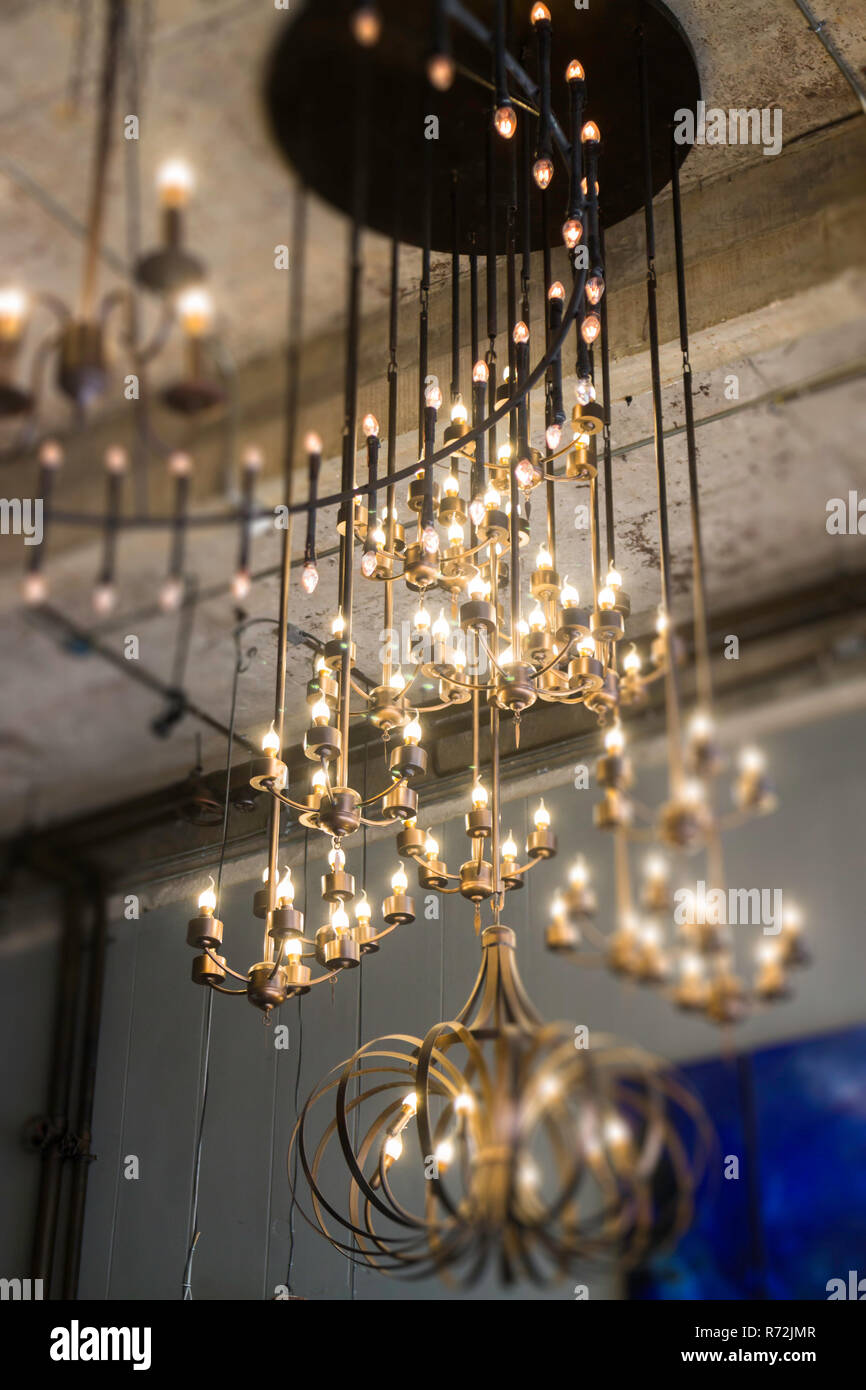 Decoration Vintage Style Ceiling Light Stock Photo 228095975 Alamy