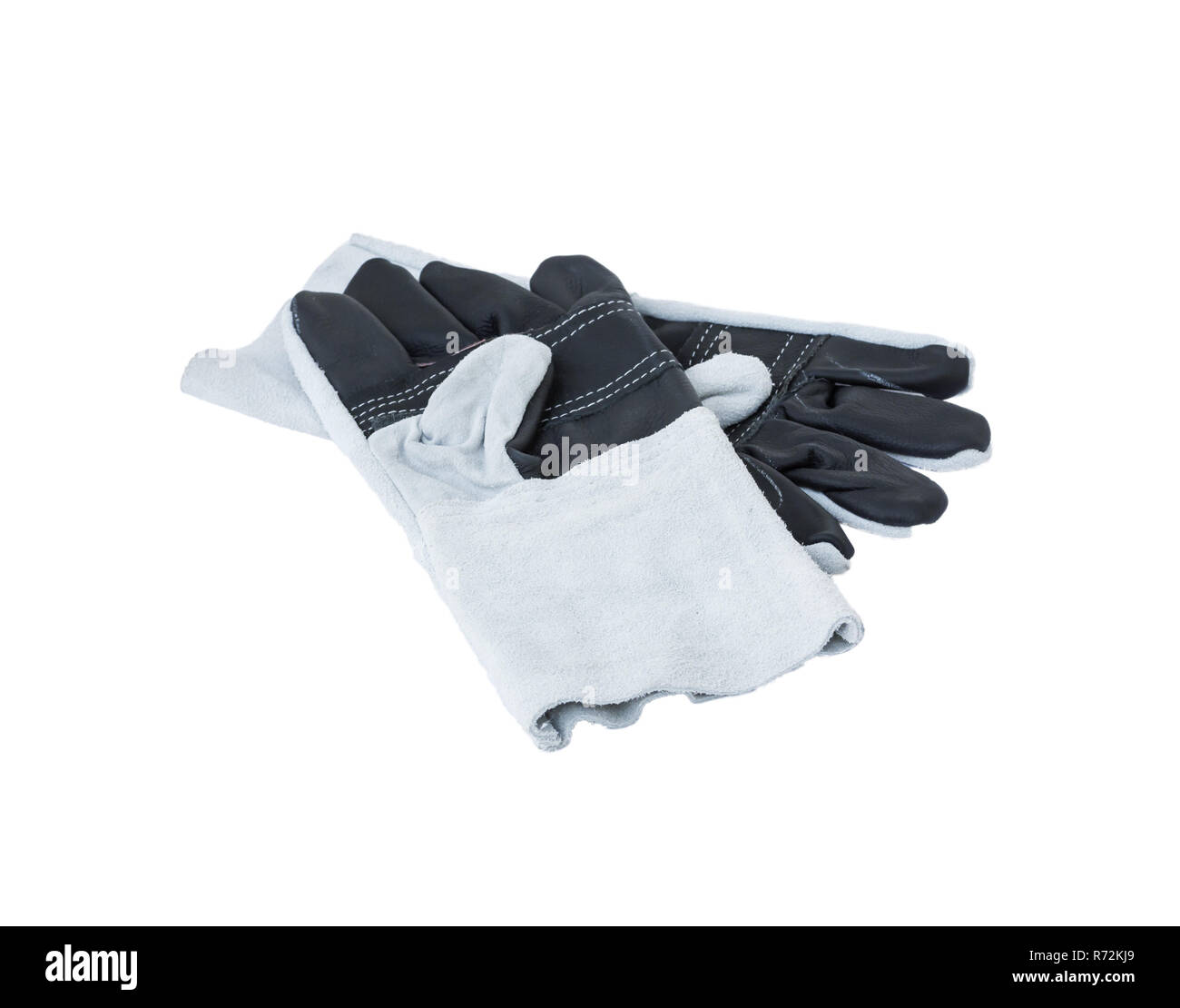 Leather gloves welding hi-res stock photography and images - Alamy