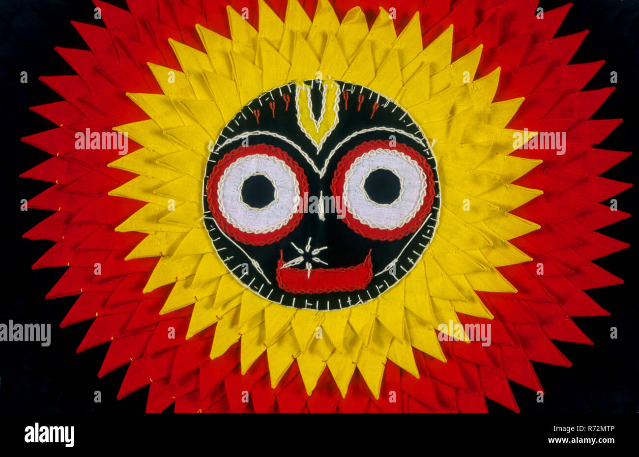 Applique handicraft, Orissa, India Stock Photo - Alamy