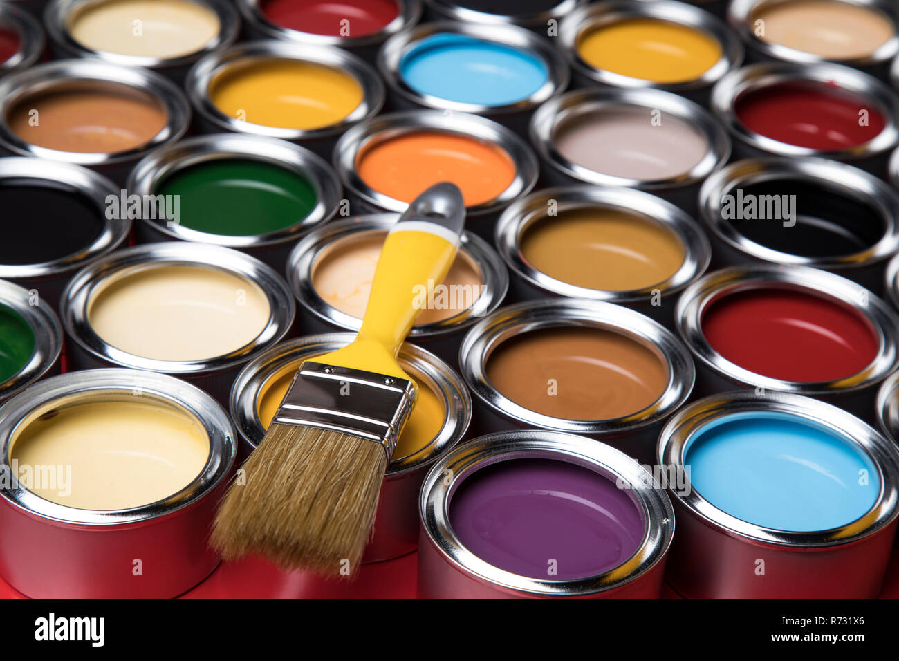 Cmyk containers of paint hi-res stock photography and images - Alamy