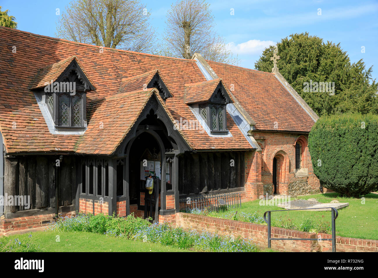 Greensted Church, believed to be the world's oldest wooden church is