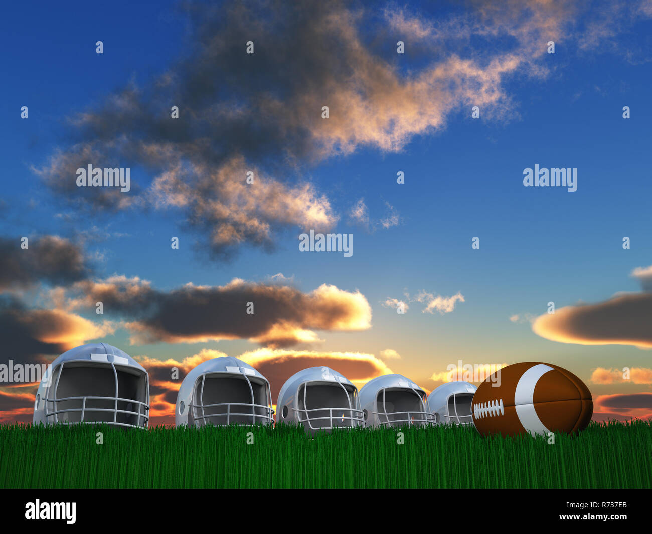 Nfl helmet clash hires stock photography and images Alamy