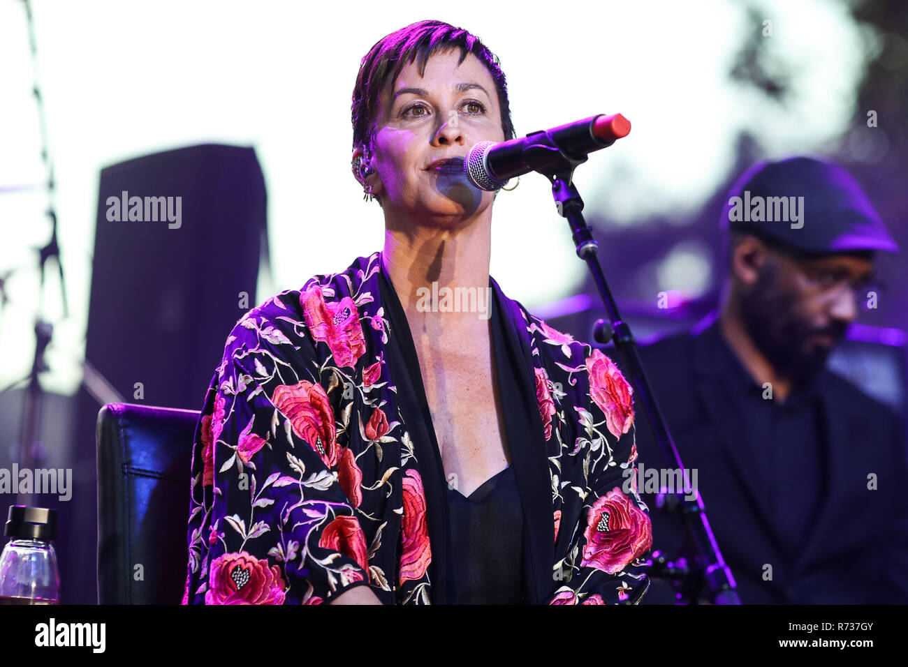 CALABASAS, LOS ANGELES, CA, USA - DECEMBER 02: Singer Alanis Morissette
