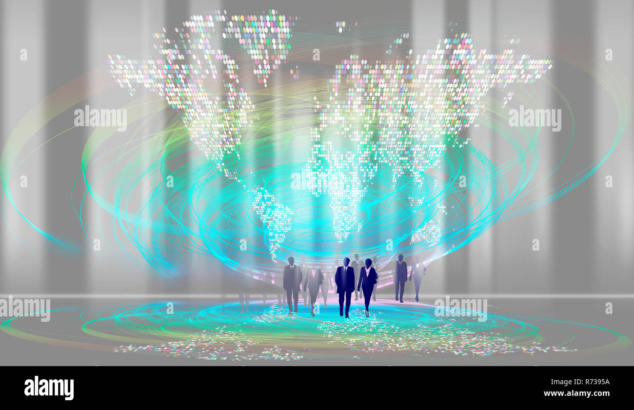 Humans and robots hi-res stock photography and images - Alamy