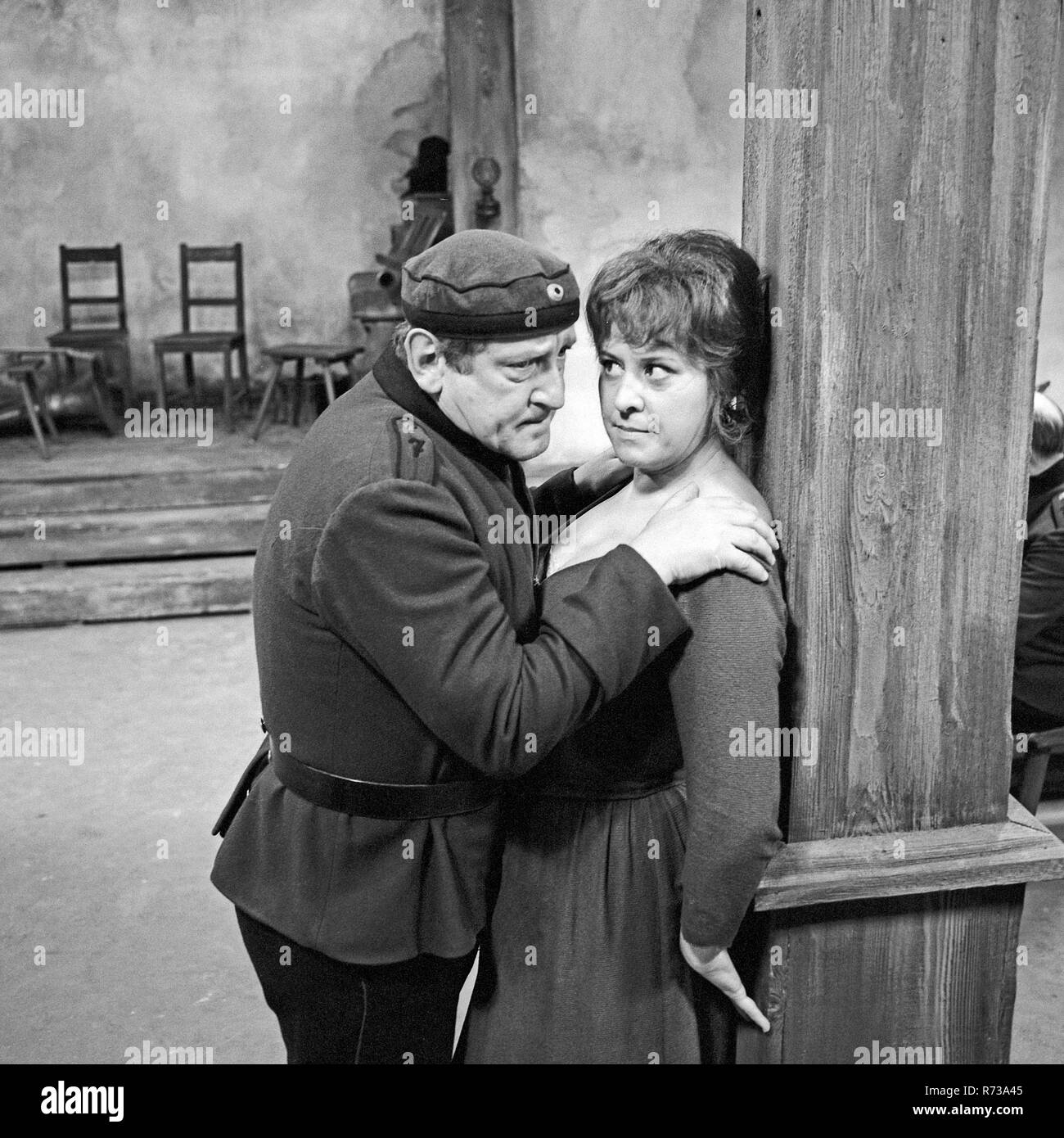 Wozzeck, Fernsehfilm, Deutschland 1972, Regie: Joachim Hess, Darsteller: Toni Blankenheim Stock Photo