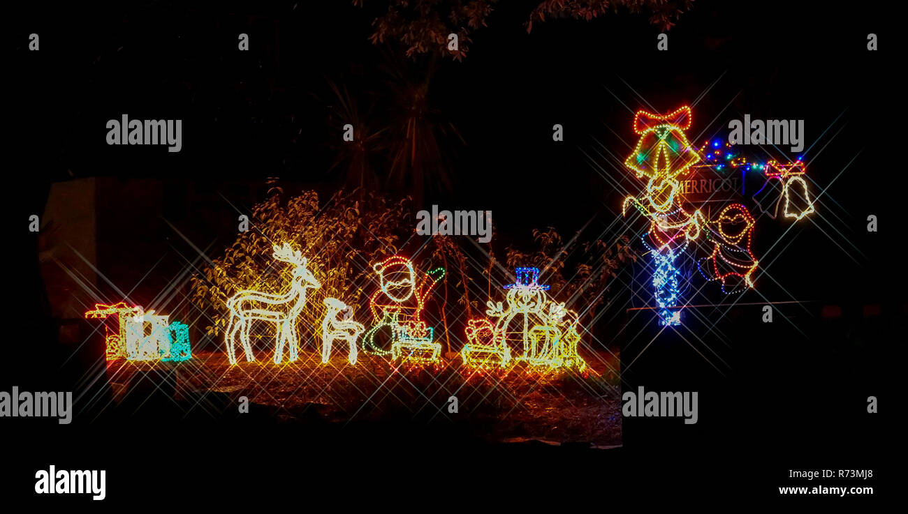 Christmas Lights 2018 Stock Photo Alamy