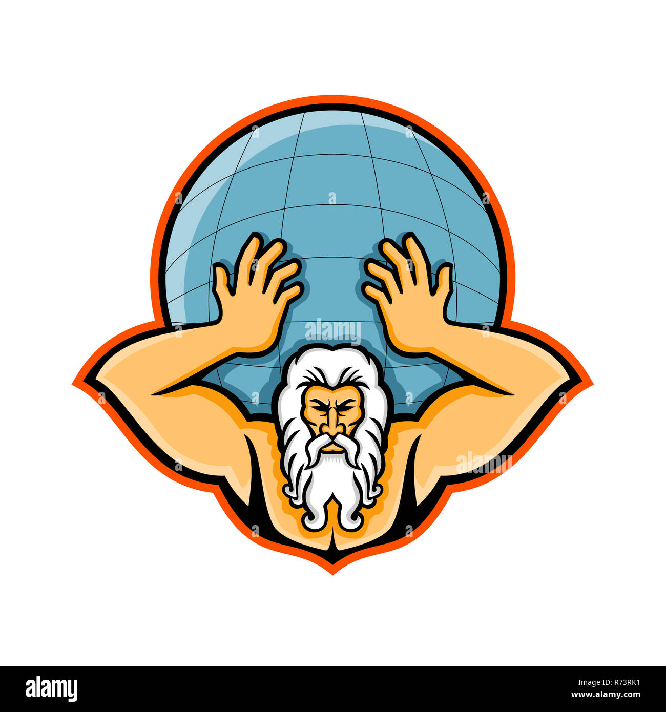 Atlas Holding Up The World High Resolution Stock Photography and Images ...