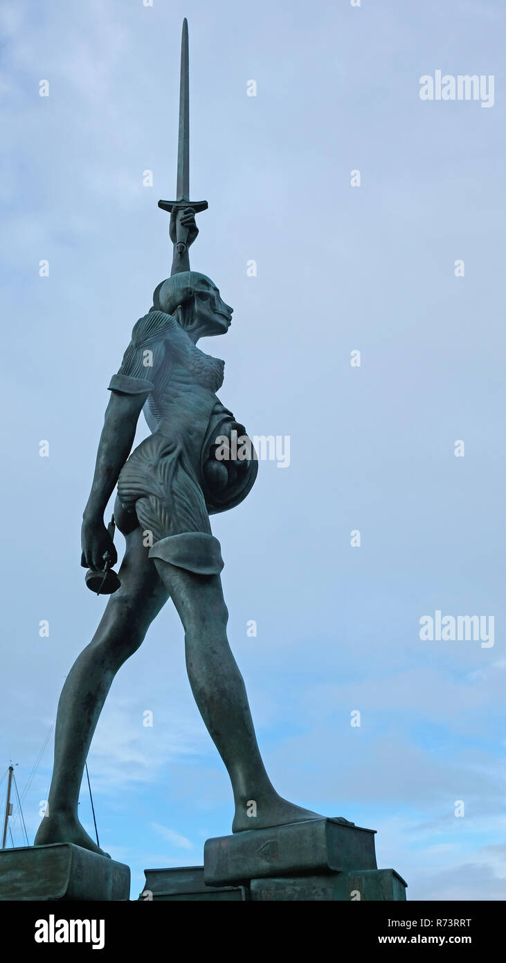 ENGLAND DECEMBER 15, 2016 The 20 meter tall steel and