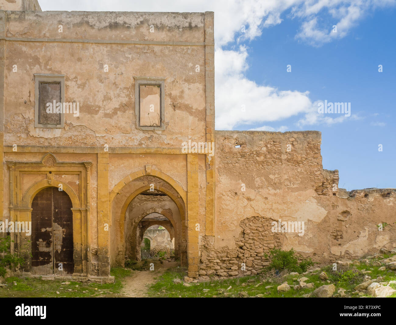 Ruins of Dar Caid Hajji's old mansion near Essaouira, Morocco Stock Photo -  Alamy