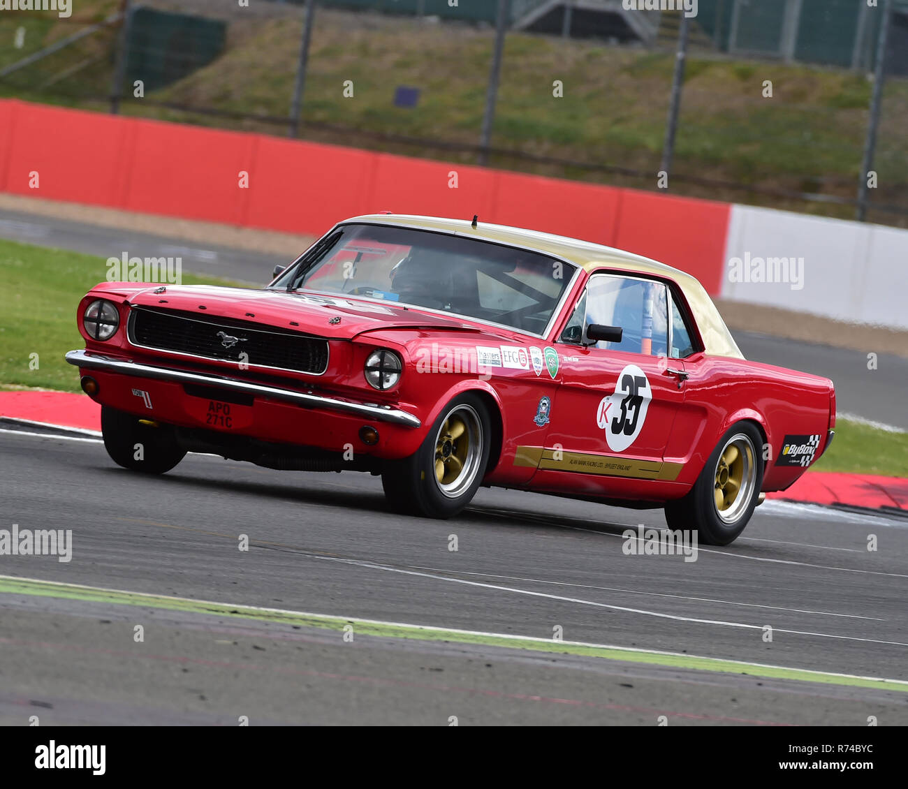 Eugene O'Brien, Mark Burton, Ford Mustang, Big Engine Touring Cars, Pre ...