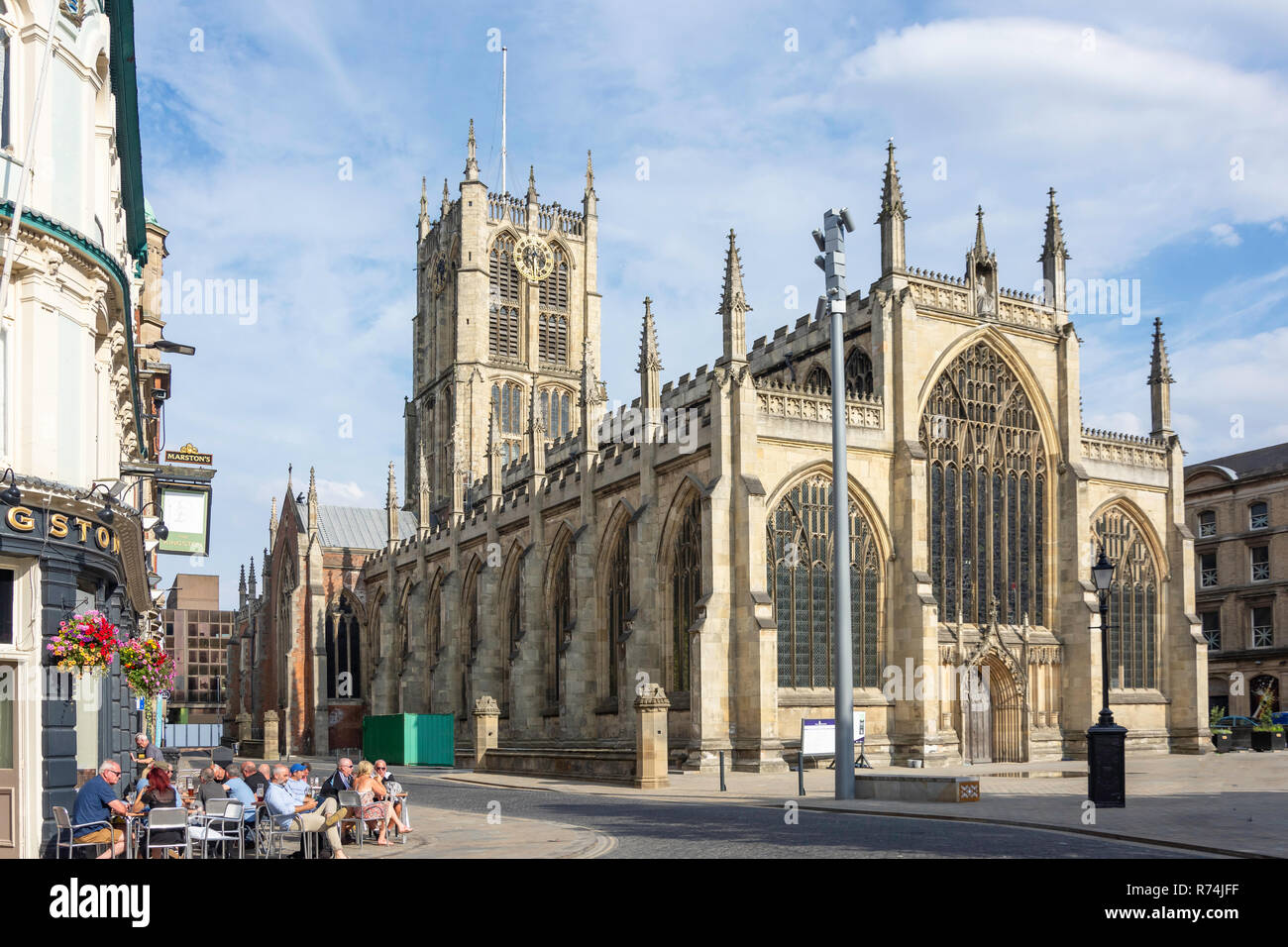 Hull Minster, Church Side, Kingston upon Hull, East Riding of Yorkshire, England, United Kingdom Stock Photo