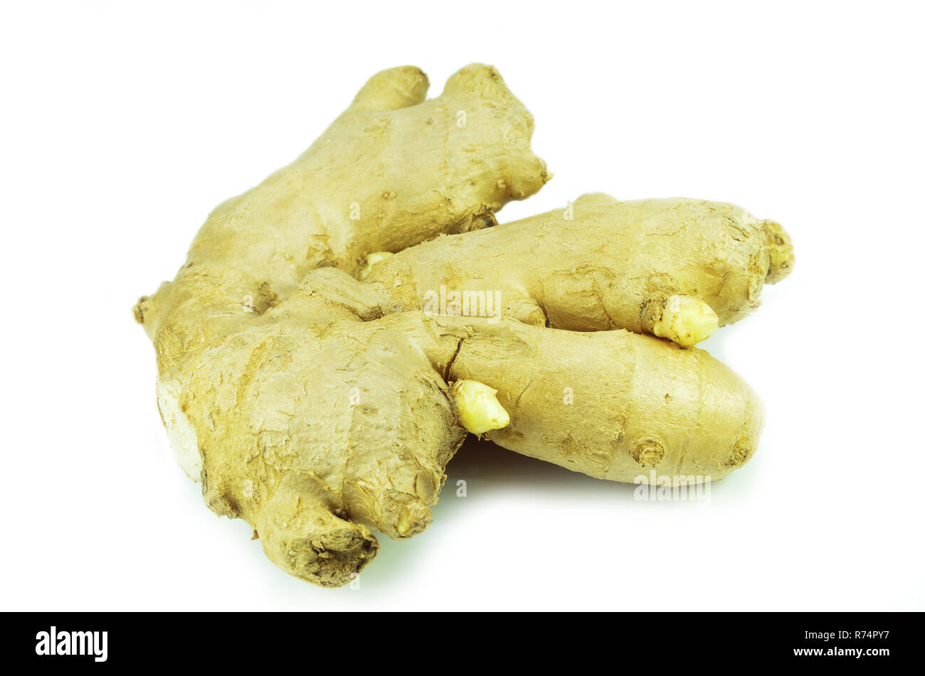 Ground ginger root isolated Stock Photo Alamy