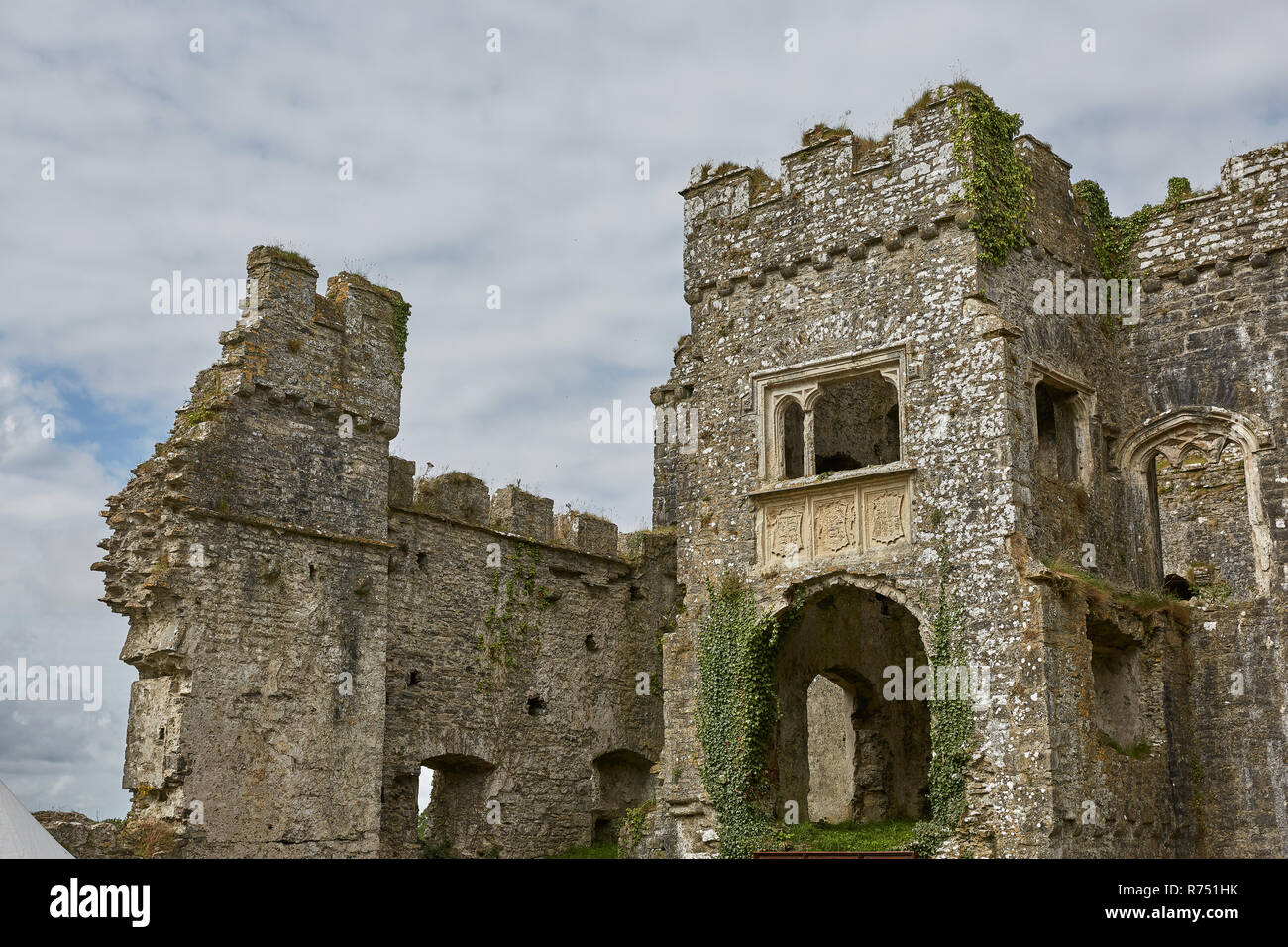 Carew Castle in Pembrokeshire, Wales, England, UK Stock Photo - Alamy