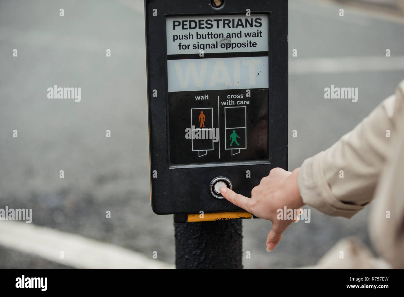 Using the Pedestrian Crossing Stock Photo Alamy