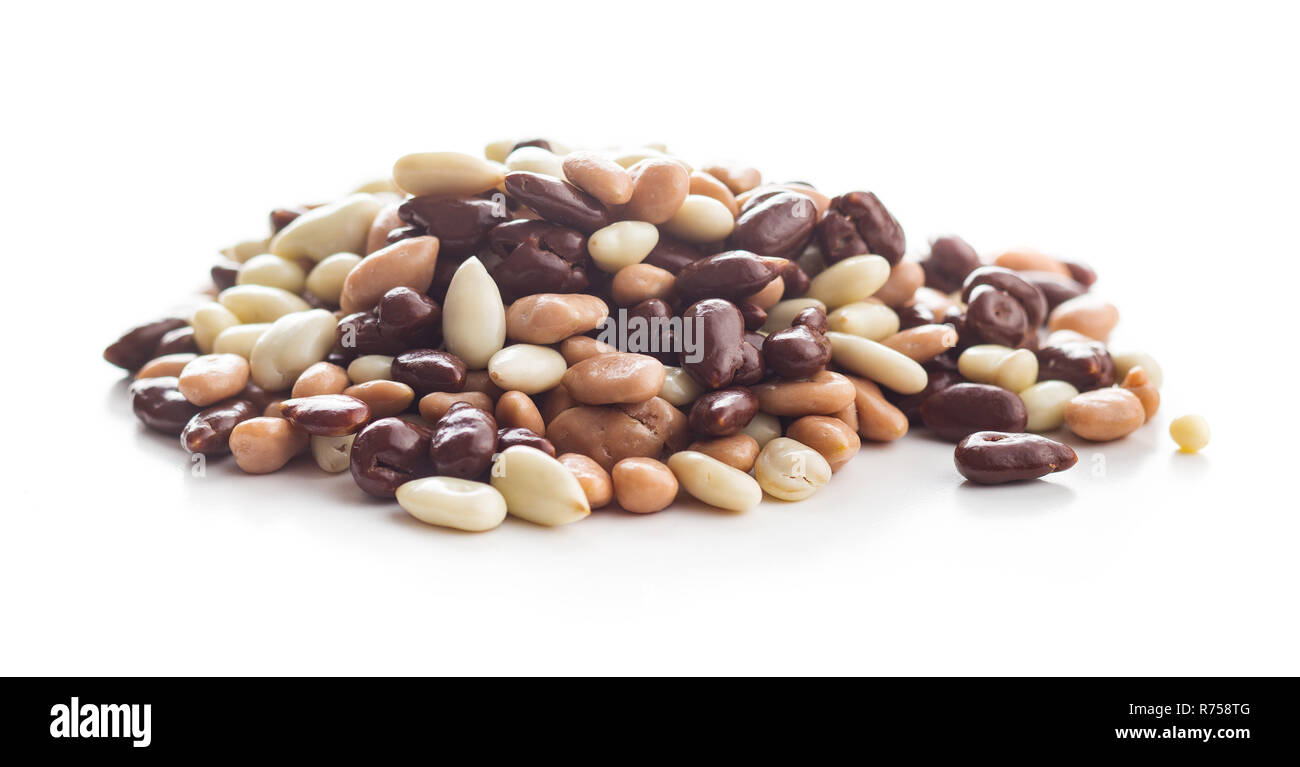 Chocolate covered sunflower seeds Stock Photo Alamy