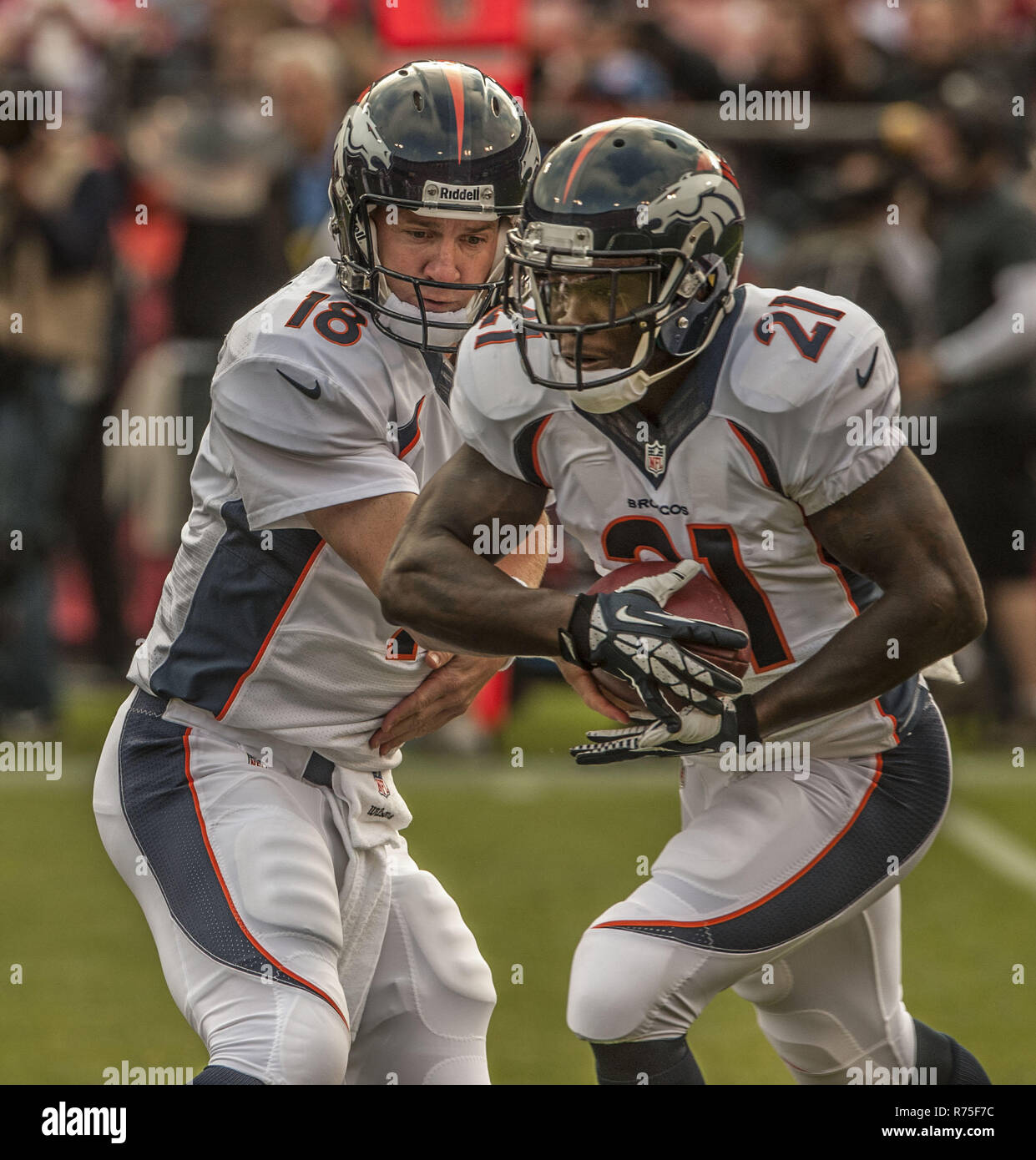 August 29, 2015 Denver Broncos running back Ronnie Hillman (23