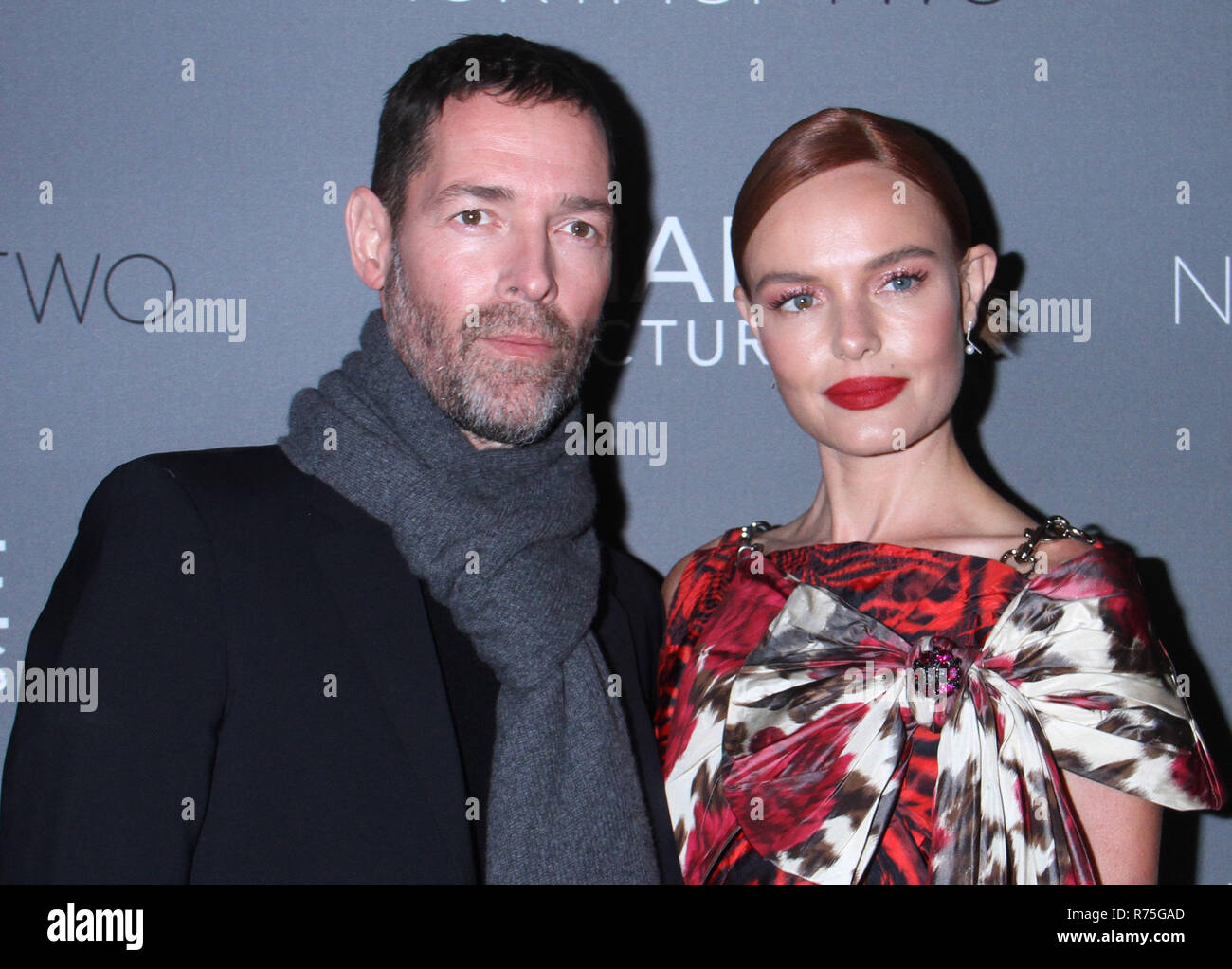 New York, NY, USA. 07th Dec, 2018. Michael Polish, Kate Bosworth at the