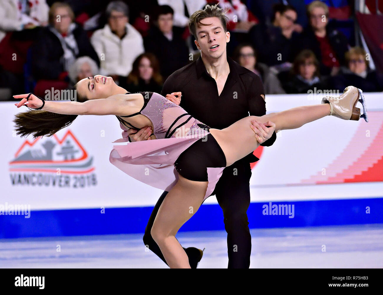 Vancouver, Canada. 7th Dec, 2018. Sofia Shevchenko and Igor Eremenko of