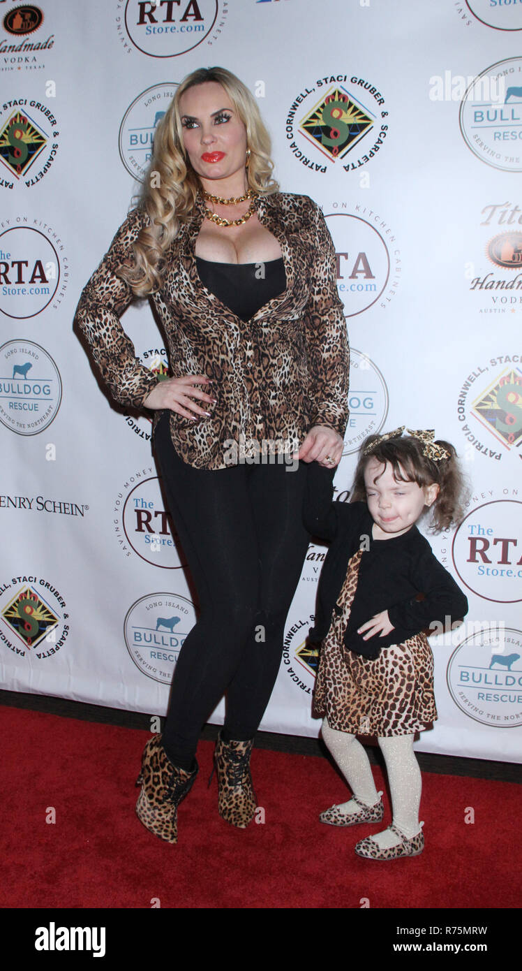 New York, NY, USA. 07th Dec, 2018. Coco Austin and Chanel Nicole Marrow host Bash For Fhe Bulldogs at the NYU Rosenthal Pavilion Kimmel Center in New York. December 07, 2018 Credit: Rw/Media Punch/Alamy Live News Stock Photo