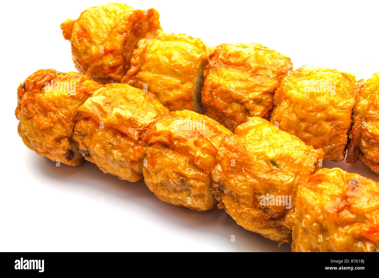 An isolated chicken ball Stock Photo - Alamy