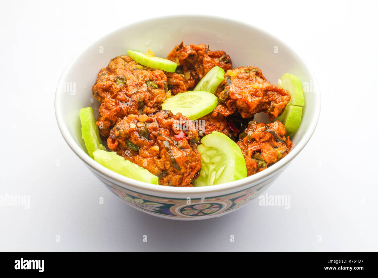 An isolated fish curry cake Stock Photo Alamy