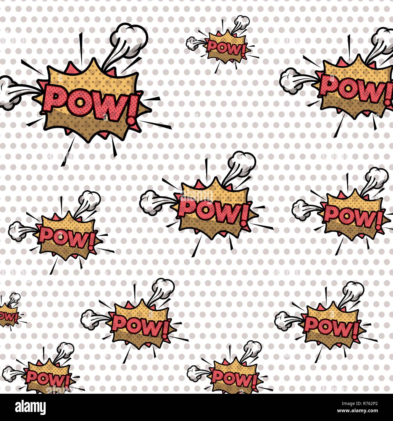 speech bubble with words comic pattern Stock Vector Image & Art - Alamy