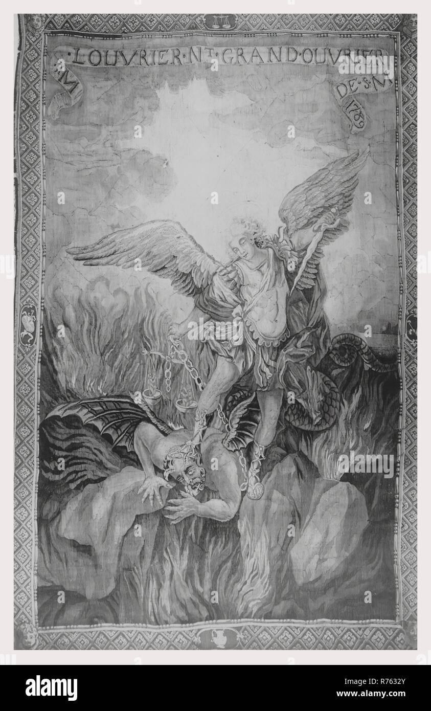 Archangel michael fighting hi-res stock photography and images - Alamy