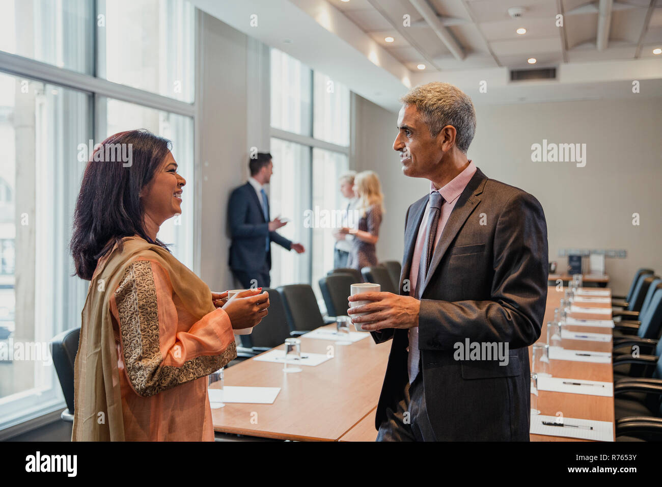 Meeting at the Conference Stock Photo - Alamy