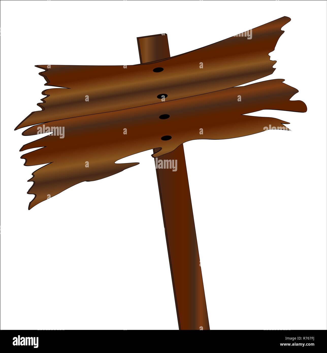 Extreme Rustic Wood Sign Stock Photo - Alamy