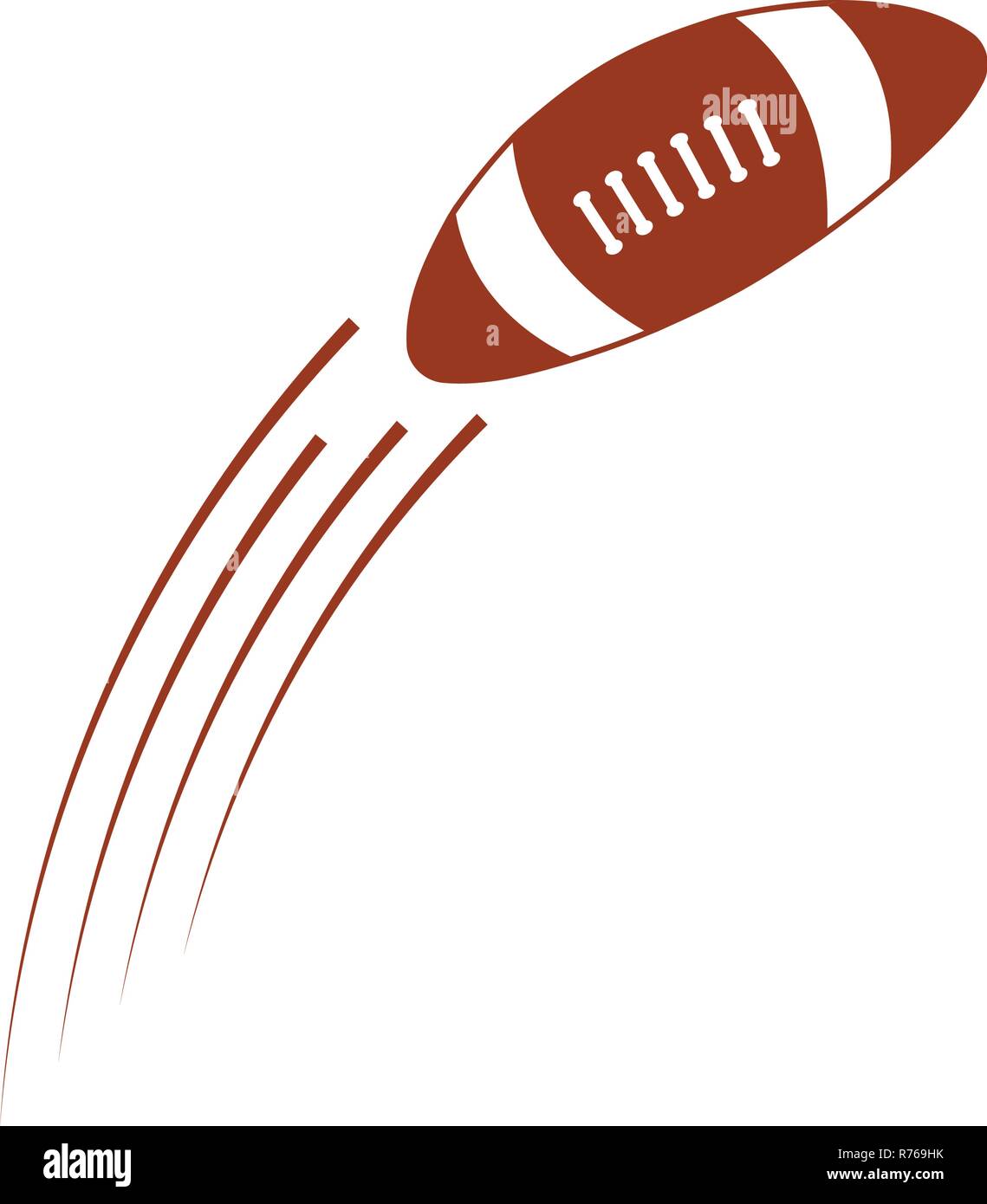 American football graphic design template vector Stock Vector Image ...