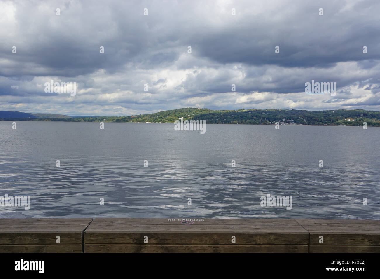 CrotonOnHudson, New York, USA A sign in Croton Point Park prohibits