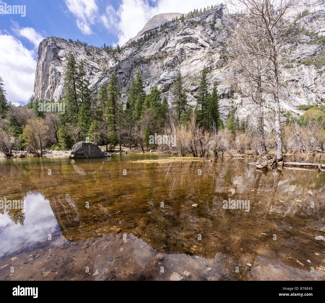 Mirror Lake Yosemite National Park Stock Photo - Alamy