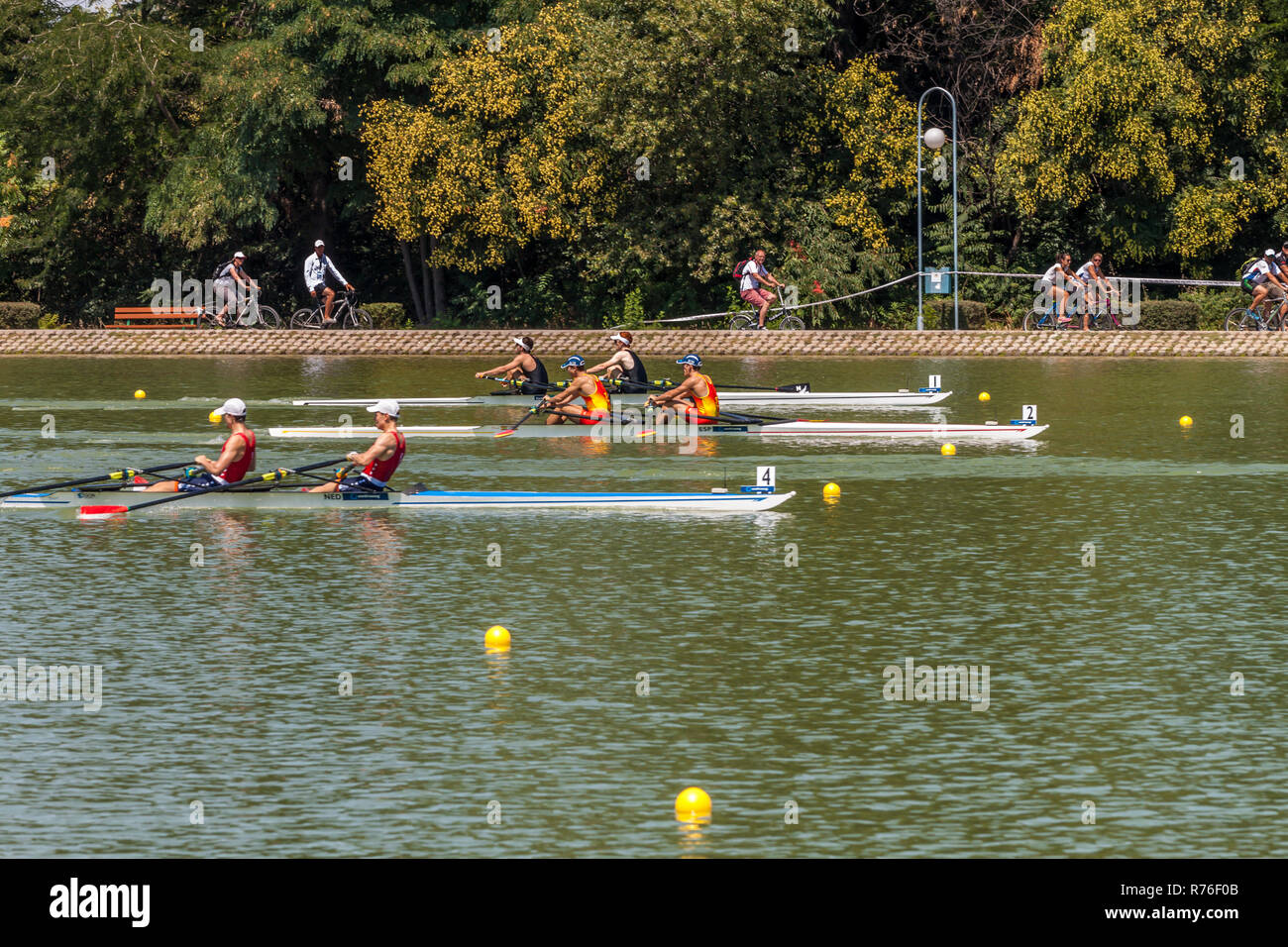 PLOVDIV, BULGARIA JULY 26, 2015 World rowing championship under 23