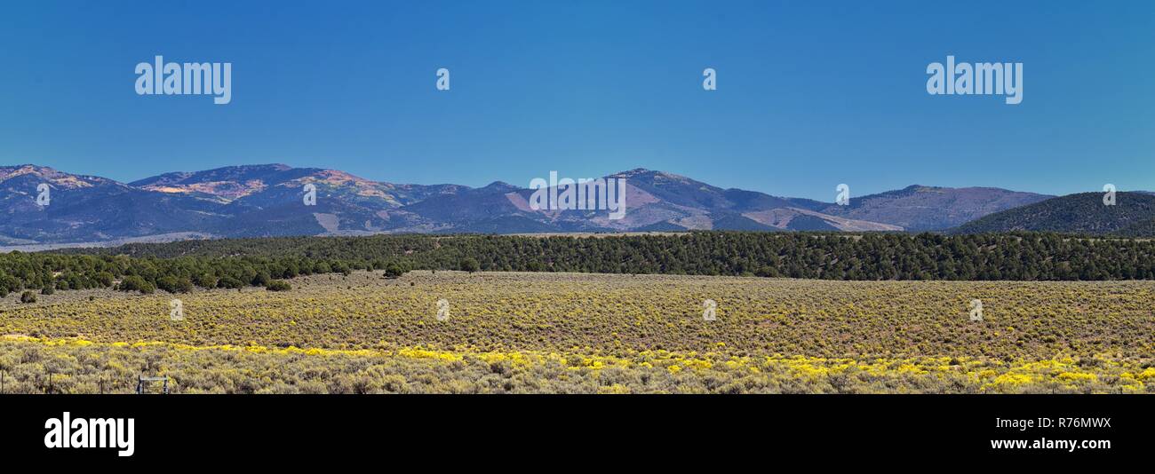 Utah Rocky Mountain Wasatch Panoramic Landscapes by Fishlake National