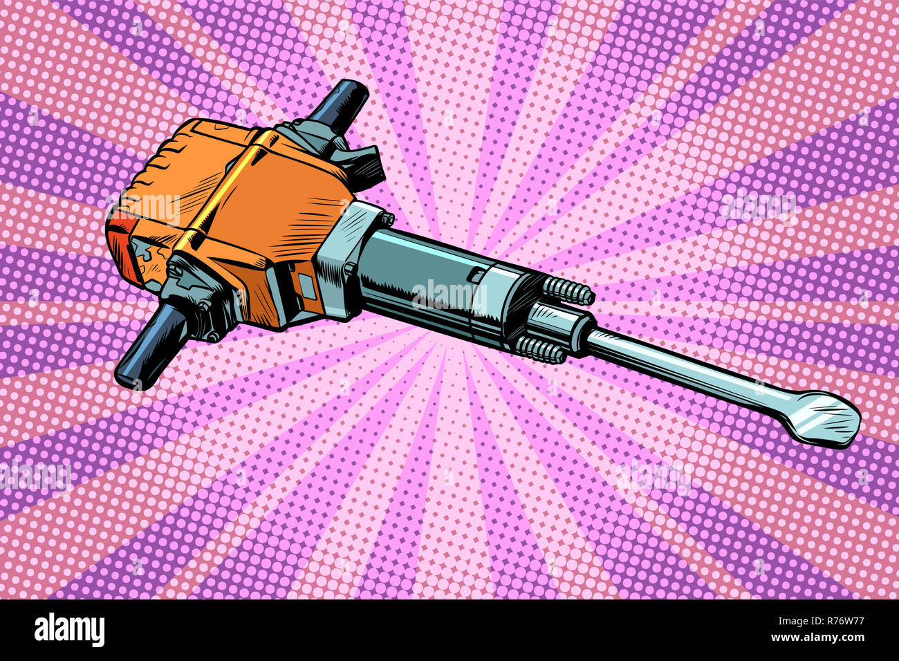 jackhammer, working tool Stock Photo Alamy