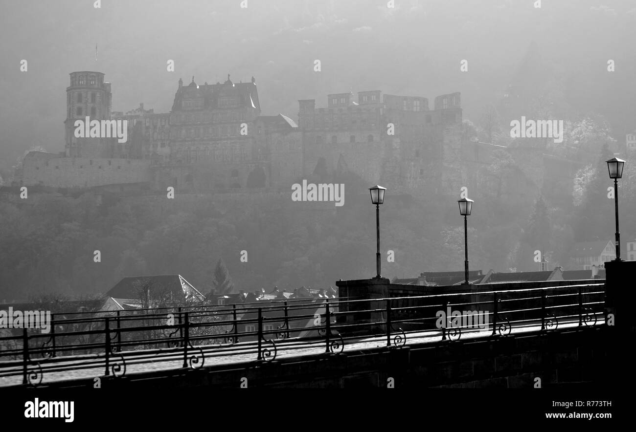 Heidelberg Black and White Stock Photos & Images - Alamy