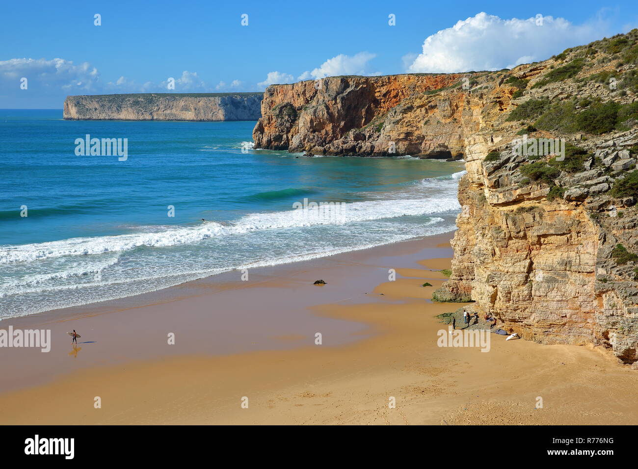 Beliche Beach Between Sagres And Cabo De Sao Vicente St Vincent Cape Beliche Beach Between Sagres And Cabo De Sao Vicente St Vincent Cape