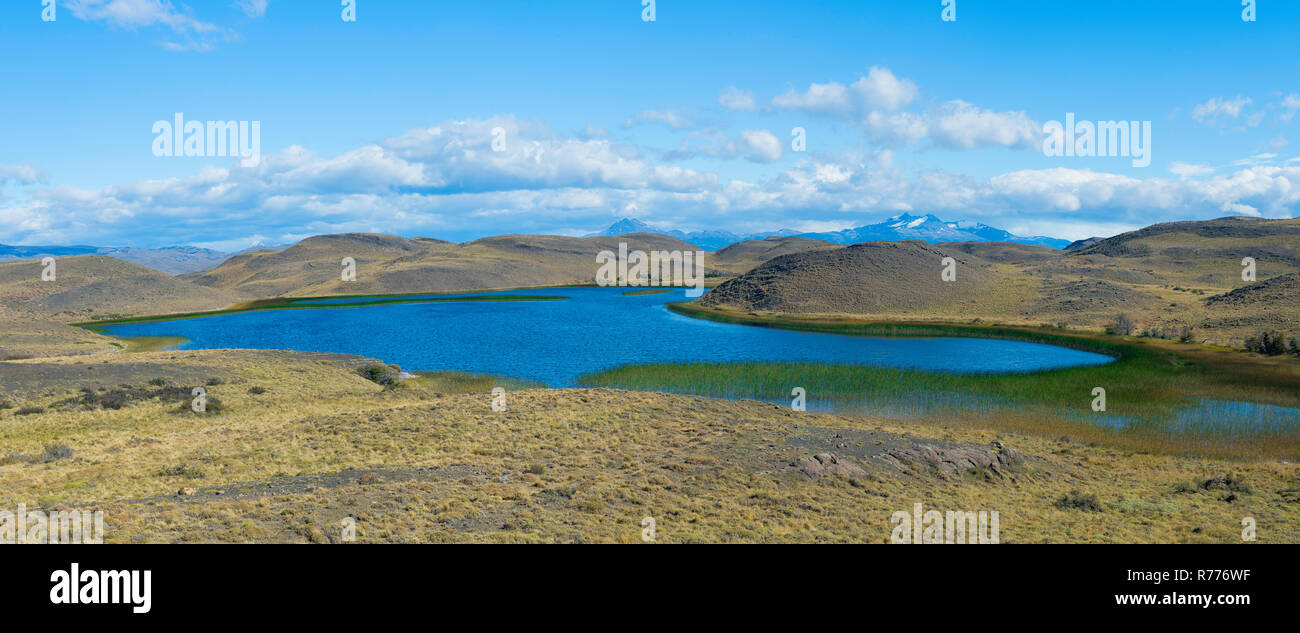 Lake, Torres del Paine National Park, Chilean Patagonia, Chile Stock Photo