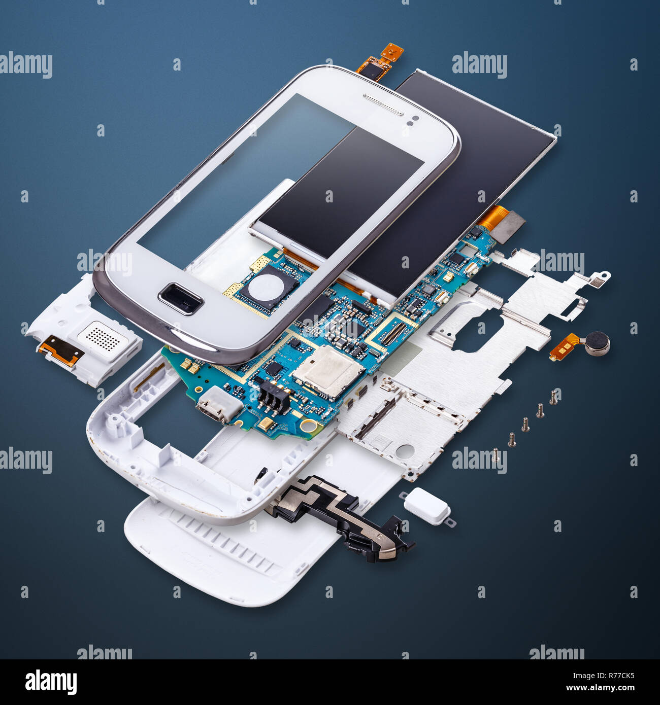 Components cell phone hires stock photography and images Alamy