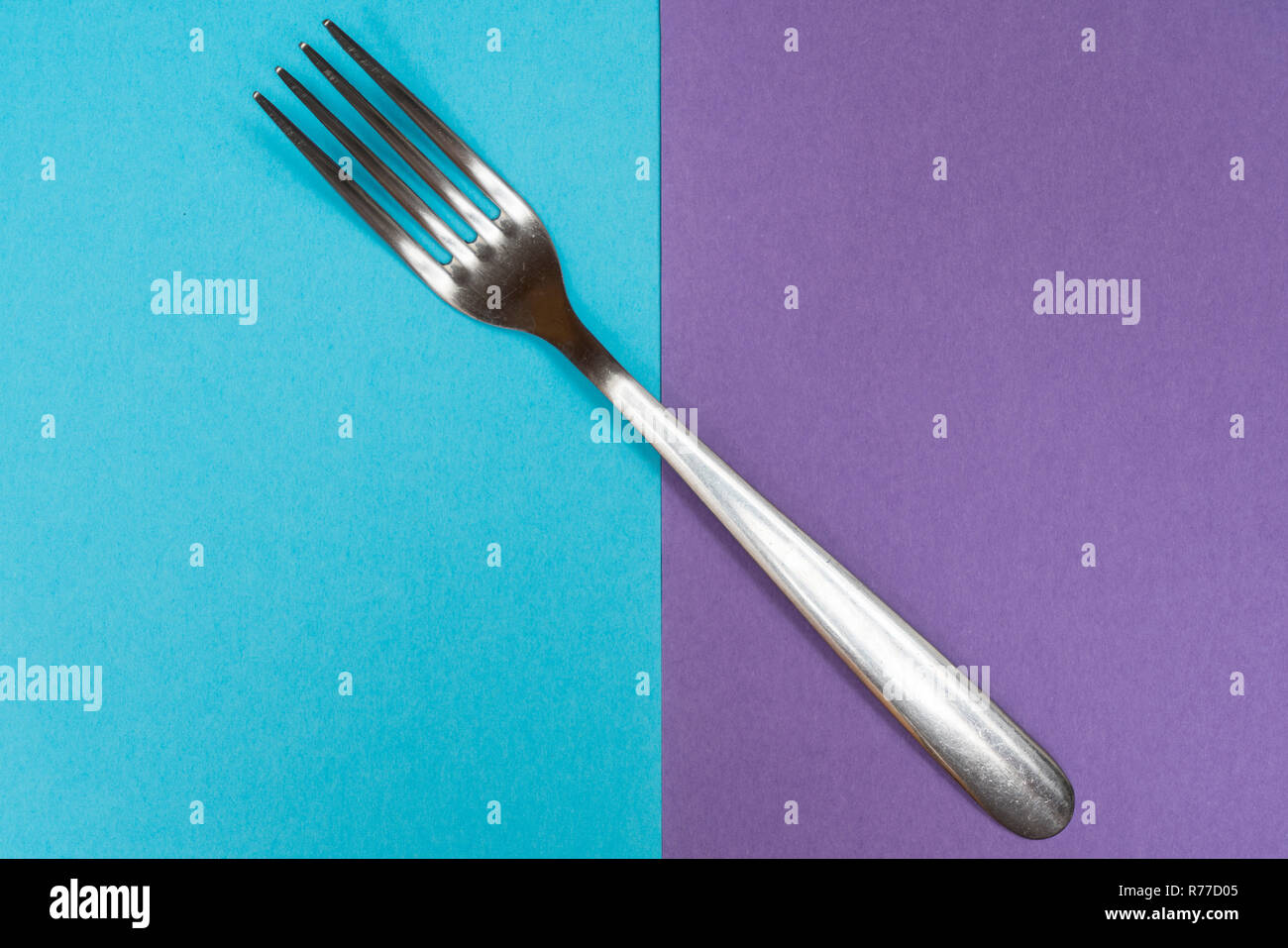 A fork Stock Photo