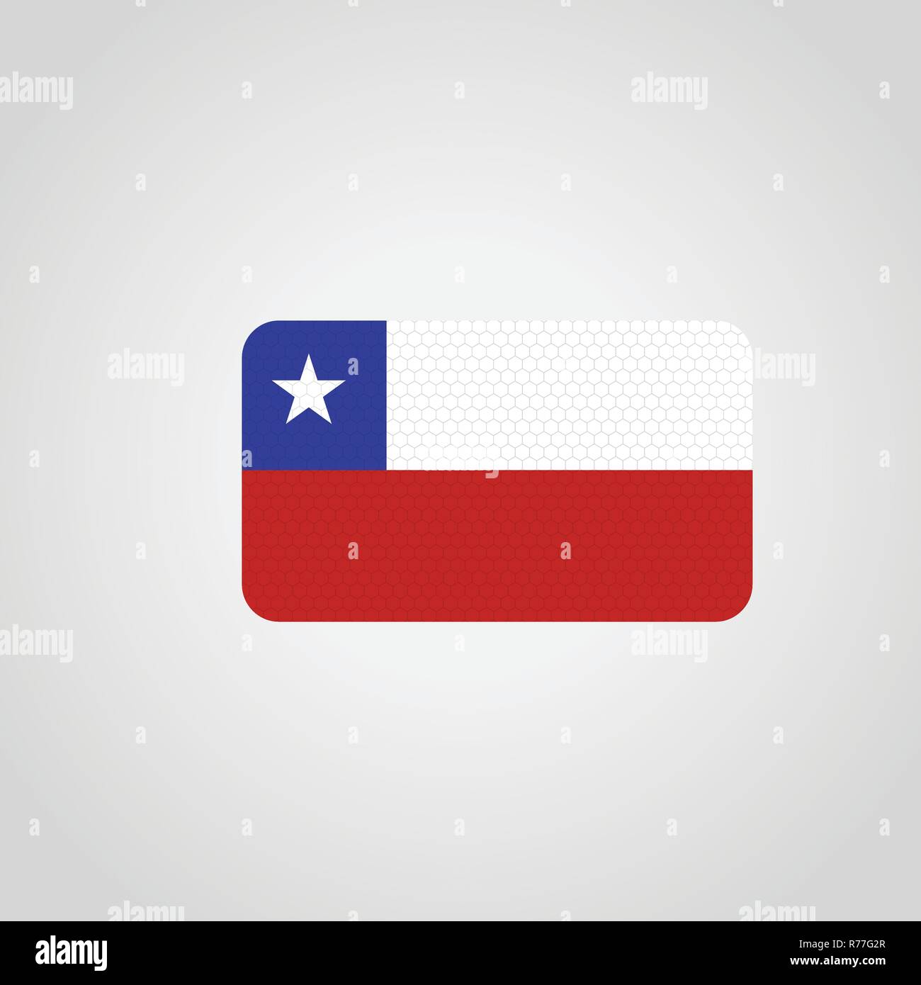 Chile Flag Vector Stock Vector Image & Art Alamy