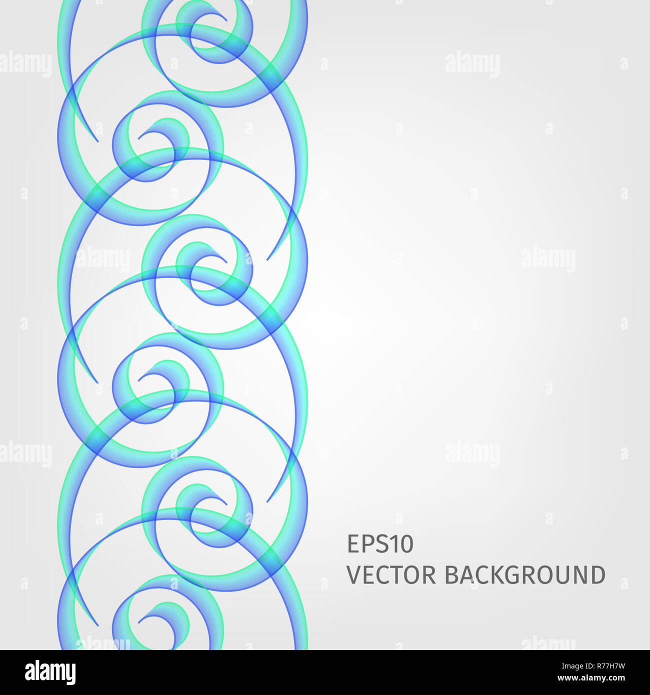 Abstract waved line background Stock Photo - Alamy