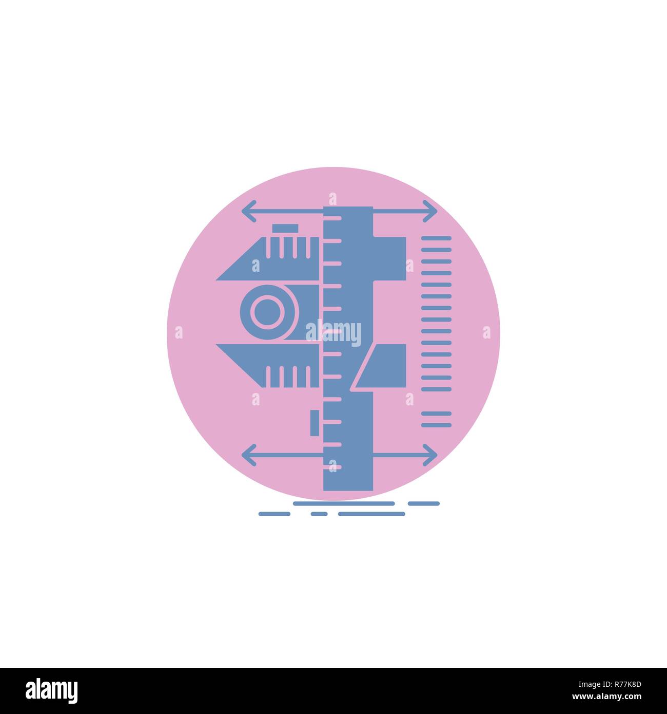 Steel caliper Stock Vector Images - Alamy