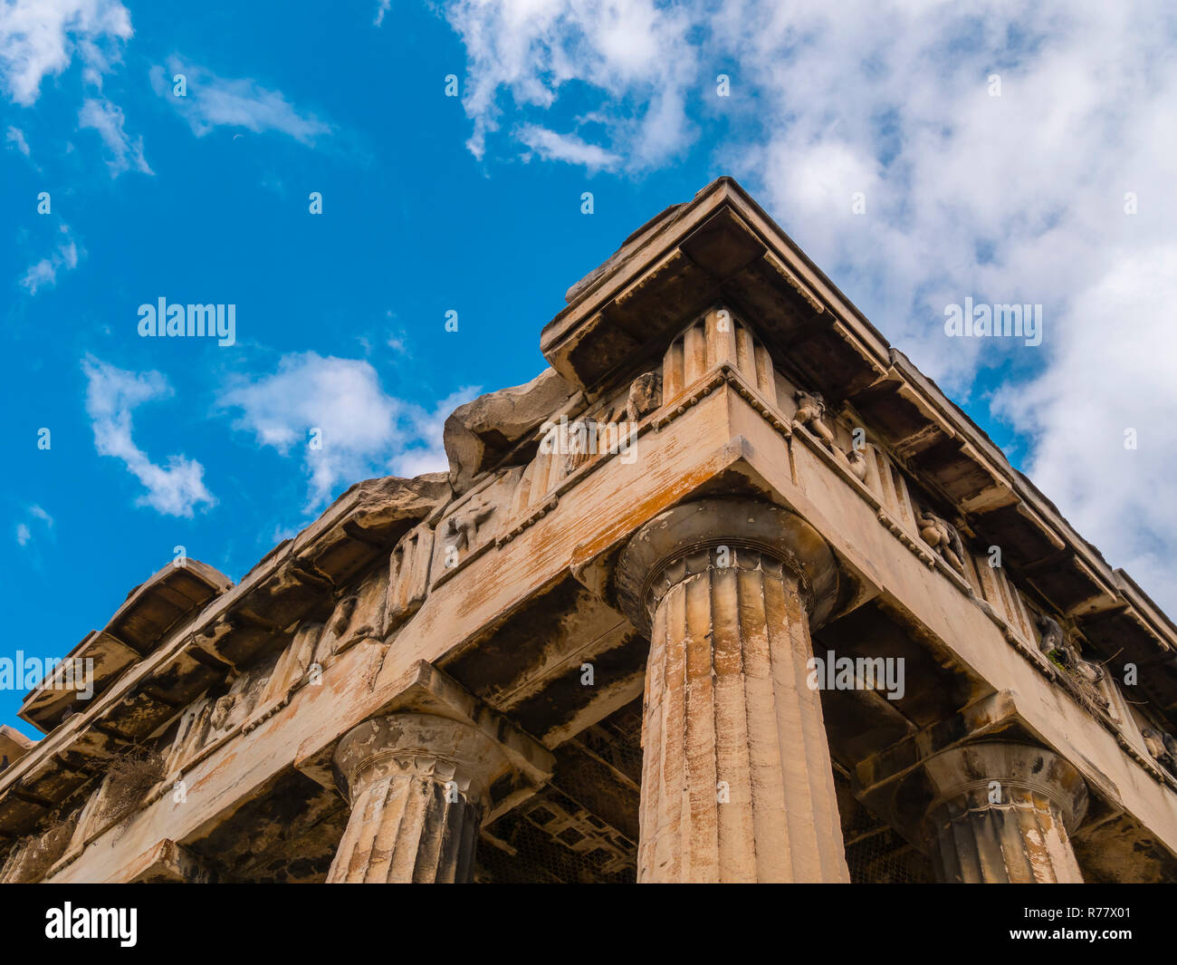 Athene ruins hi-res stock photography and images - Alamy
