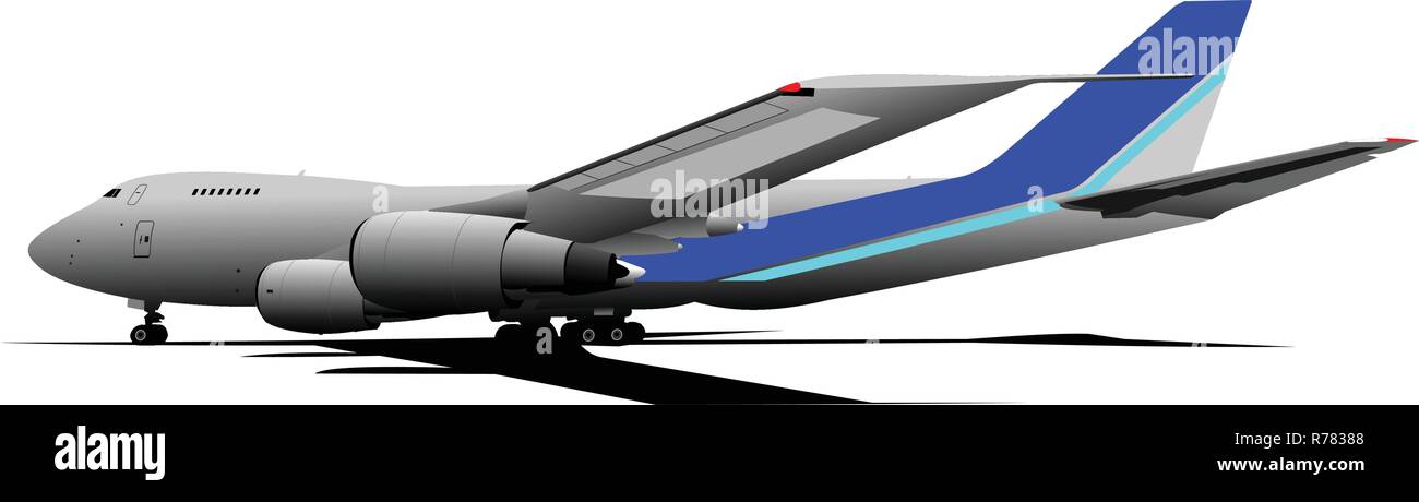 Landing airplanes Stock Vector Images - Alamy