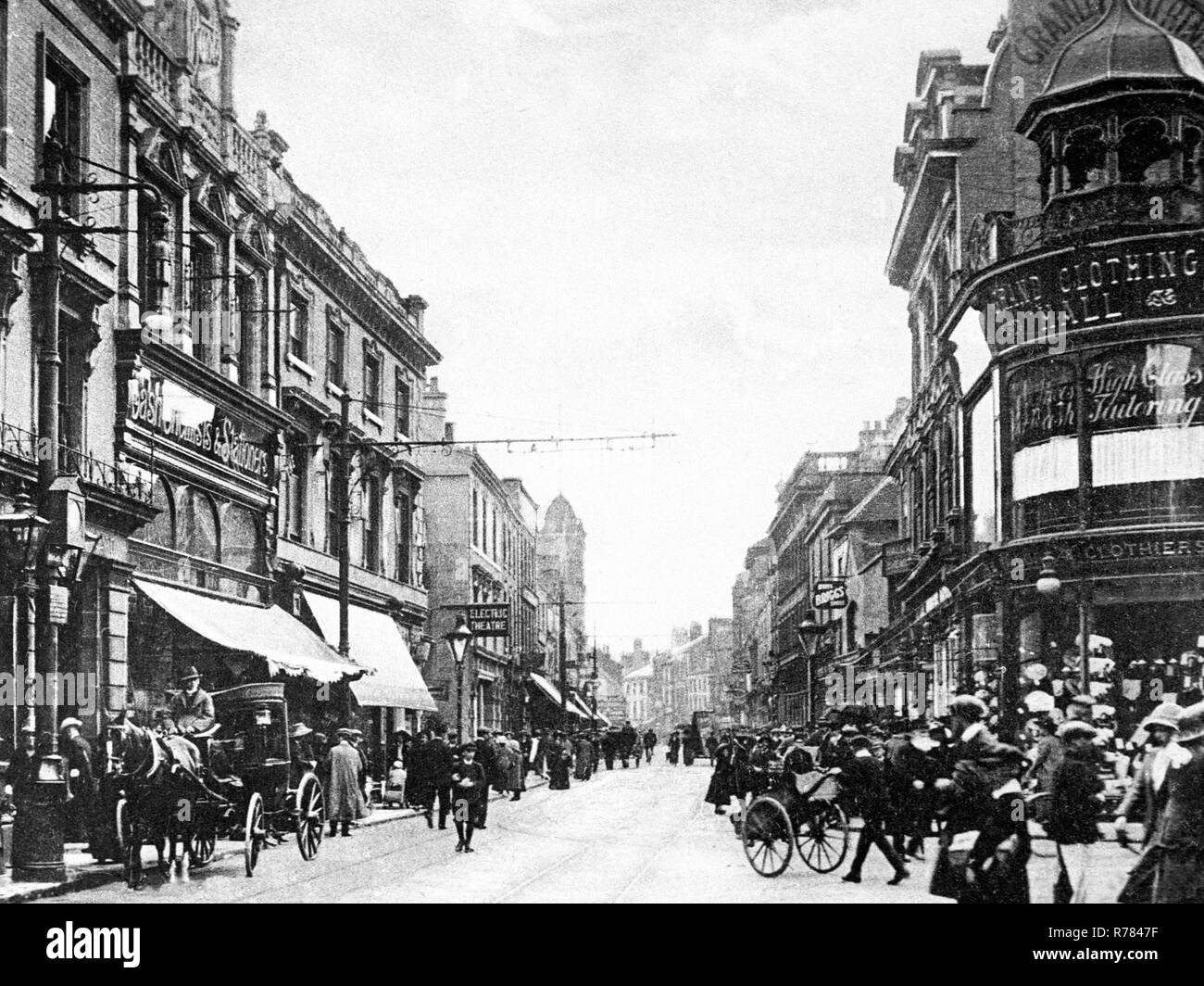High Street, Burton on Trent Stock Photo Alamy