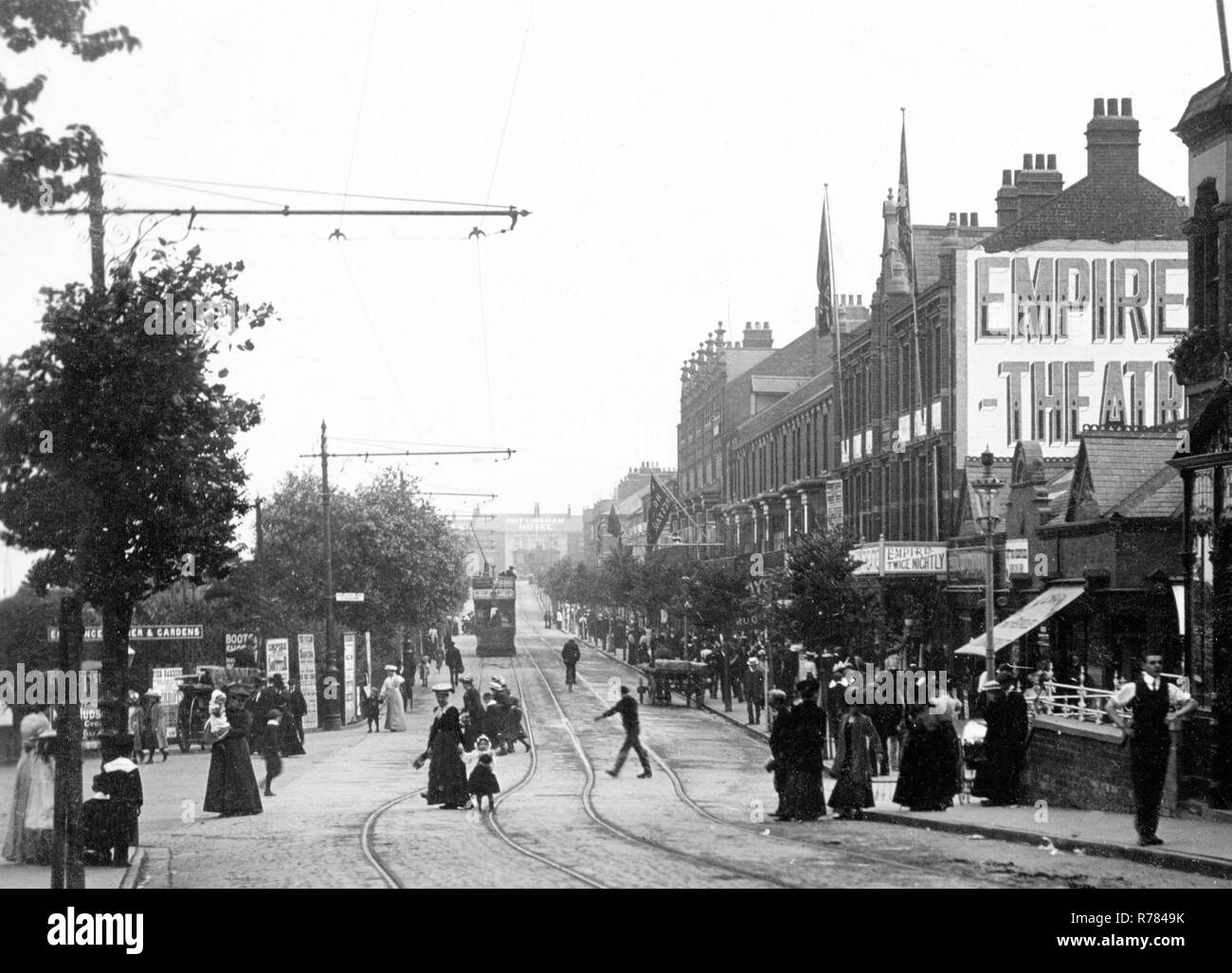 Alexandra Road, Cleethorpes Stock Photo Alamy