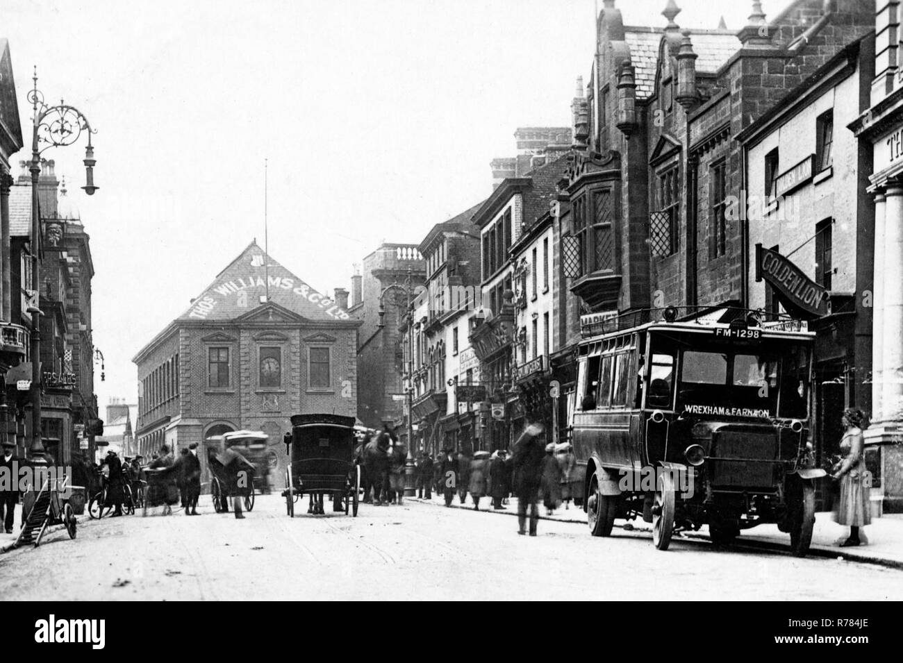 Wrexham high street hires stock photography and images Alamy