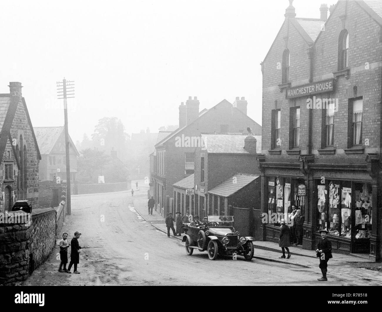 Bank Street, Hemsworth Stock Photo Alamy