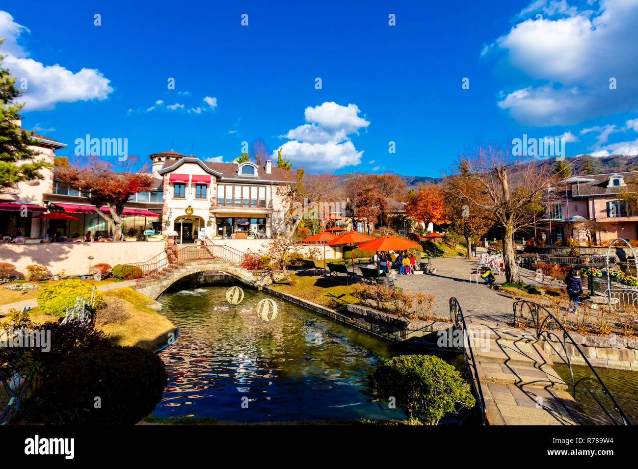 Kawaguchiko, Yamanashi / Japan November 30 2018 Kawaguchiko Music